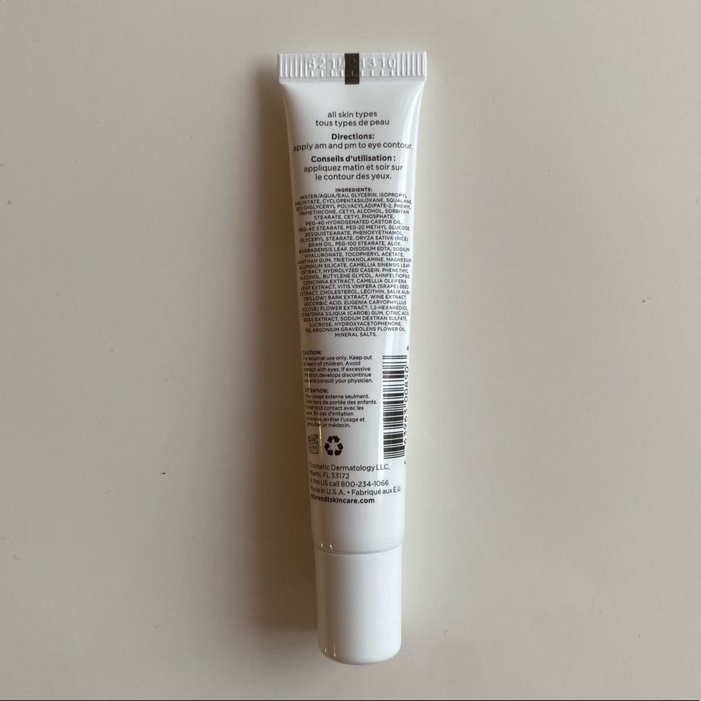 Dr. Brandt Eye Cream | Wrinkles, Dark Circles, Puffiness | Skincare | NWT - Picture 3 of 5